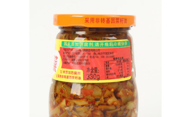 川南豇豆下飯菜 廠(chǎng)家直銷(xiāo) 整件批發(fā) 330g*12瓶炒出來(lái)的下飯菜
